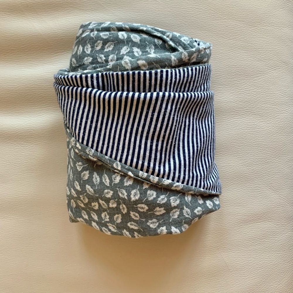 Double Sided Reversible Cotton Scarf - Picture 8 of 8